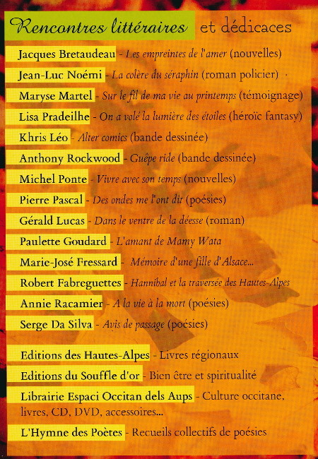 La Batie Neuve - Salon du livre et de la photo - Jack London