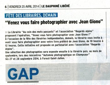 Automne photographique en Champsaur - Au Coin des Mots Passants