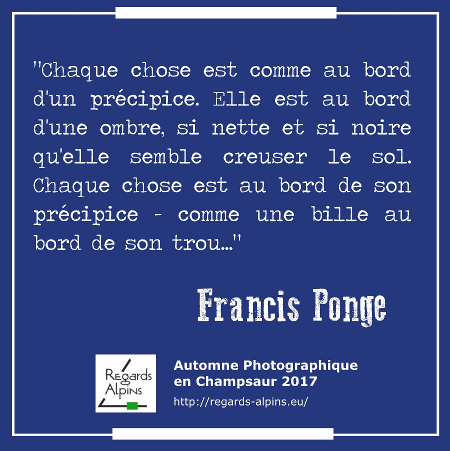 Francis Ponge - Chaque chose...