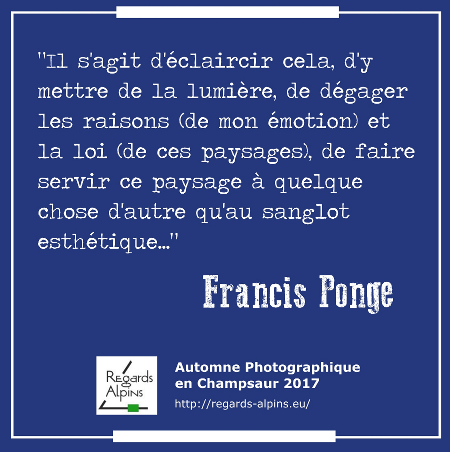 Francis Ponge - Paysages