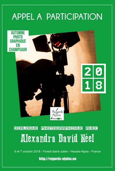 Automne photographique en Champsaur - Dialogue avec Alexandra David Néel - 2018 - Regards Alpins