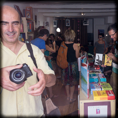 En photo avec Jean Giono - Au coin des mots passants - André Bucher